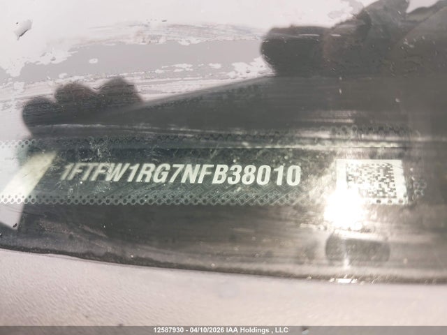 Aukcja sprzedaży 2022 Ford F150 Raptor, vin: 1FTFW1RG7NFB38010, numer aukcji: 12587930