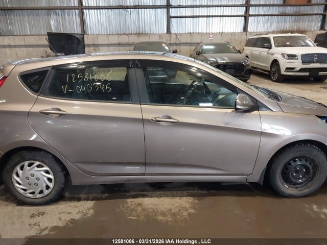 Aukcja sprzedaży 2012 Hyundai Accent Gls, vin: KMHCU5AE3CU043345, numer aukcji: 12581006