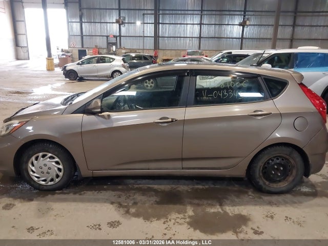 Aukcja sprzedaży 2012 Hyundai Accent Gls, vin: KMHCU5AE3CU043345, numer aukcji: 12581006