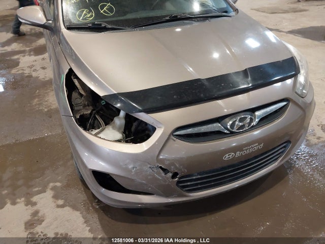 Aukcja sprzedaży 2012 Hyundai Accent Gls, vin: KMHCU5AE3CU043345, numer aukcji: 12581006