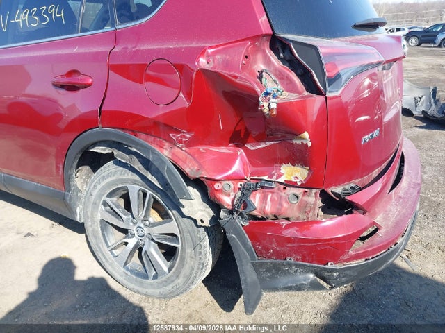 2018 Toyota Rav4 Le მანქანა იყიდება აუქციონზე, vin: 2T3ZFREV5JW493394, აუქციონის ნომერი: 12587934