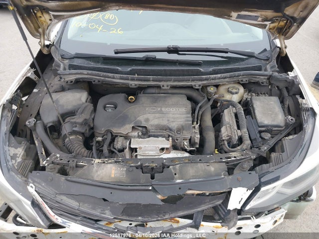 12587976 :رقم المزاد ، 3G1BE6SM6HS527079 vin ، 2017 Chevrolet Cruze Lt مزاد بيع