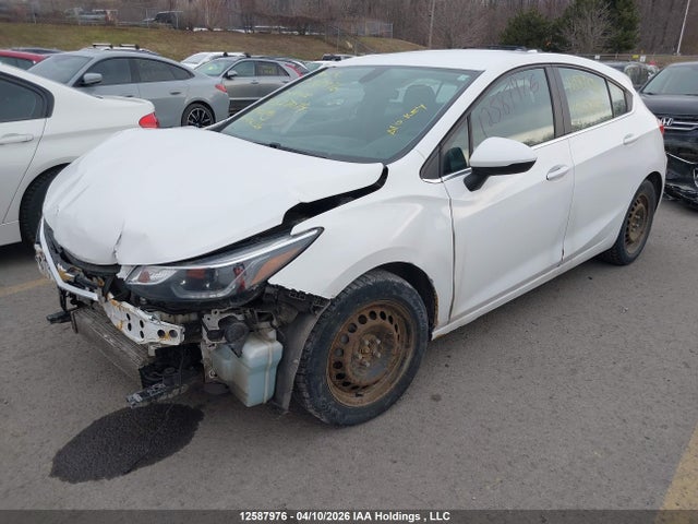 12587976 :رقم المزاد ، 3G1BE6SM6HS527079 vin ، 2017 Chevrolet Cruze Lt مزاد بيع