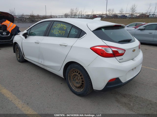 12587976 :رقم المزاد ، 3G1BE6SM6HS527079 vin ، 2017 Chevrolet Cruze Lt مزاد بيع