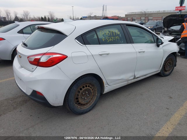 12587976 :رقم المزاد ، 3G1BE6SM6HS527079 vin ، 2017 Chevrolet Cruze Lt مزاد بيع