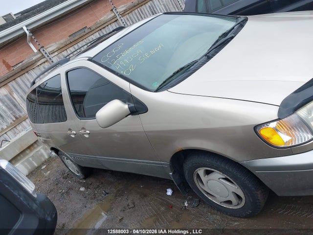 2002 Toyota Sienna Xle V6 მანქანა იყიდება აუქციონზე, vin: 4T3ZF13C12U499309, აუქციონის ნომერი: 12588003