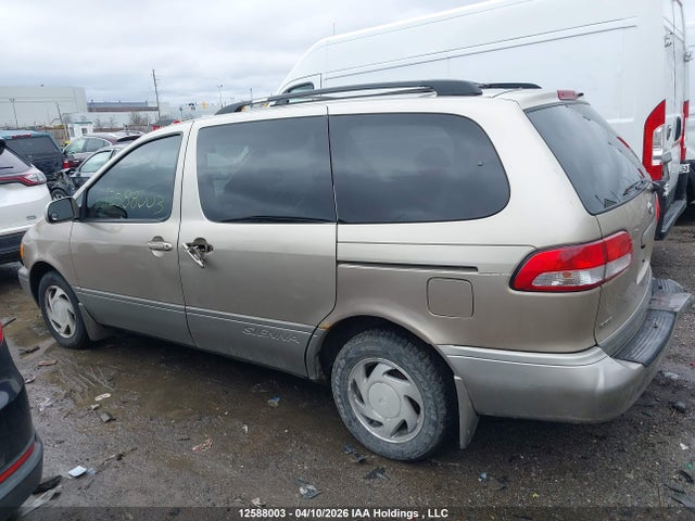 2002 Toyota Sienna Xle V6 მანქანა იყიდება აუქციონზე, vin: 4T3ZF13C12U499309, აუქციონის ნომერი: 12588003