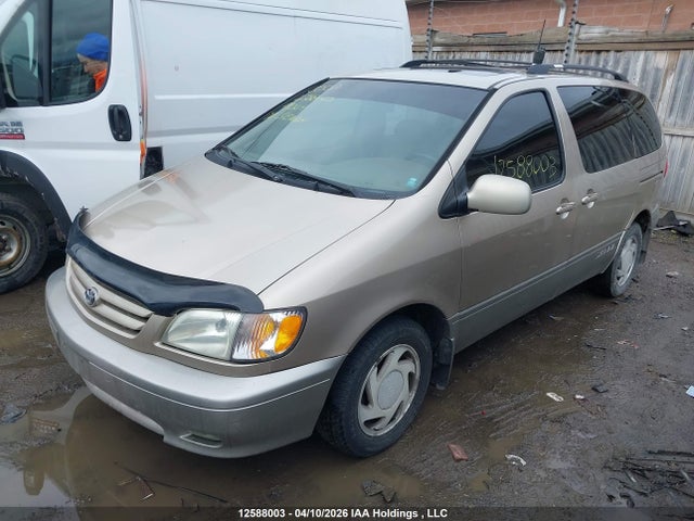 2002 Toyota Sienna Xle V6 მანქანა იყიდება აუქციონზე, vin: 4T3ZF13C12U499309, აუქციონის ნომერი: 12588003