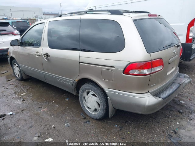2002 Toyota Sienna Xle V6 მანქანა იყიდება აუქციონზე, vin: 4T3ZF13C12U499309, აუქციონის ნომერი: 12588003