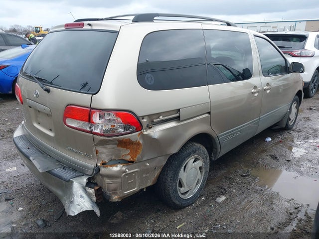 2002 Toyota Sienna Xle V6 მანქანა იყიდება აუქციონზე, vin: 4T3ZF13C12U499309, აუქციონის ნომერი: 12588003