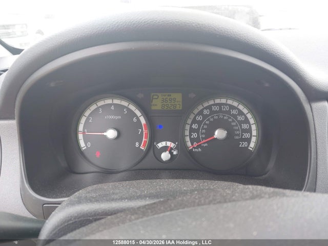 12588015 :رقم المزاد ، KNADE223796543178 vin ، 2009 Kia Rio Lx/sx مزاد بيع