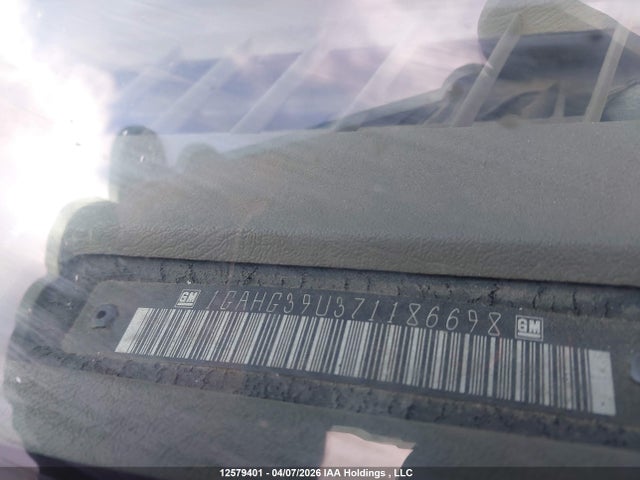 12579401 :رقم المزاد ، 1GAHG39U371186698 vin ، 2007 Chevrolet Express Ls مزاد بيع