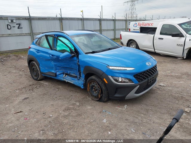 2022 Hyundai Kona Se მანქანა იყიდება აუქციონზე, vin: KM8K1CABXNU802994, აუქციონის ნომერი: 12588116