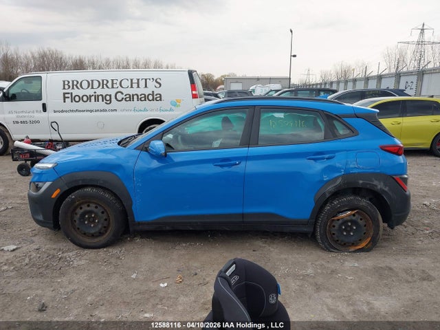2022 Hyundai Kona Se მანქანა იყიდება აუქციონზე, vin: KM8K1CABXNU802994, აუქციონის ნომერი: 12588116