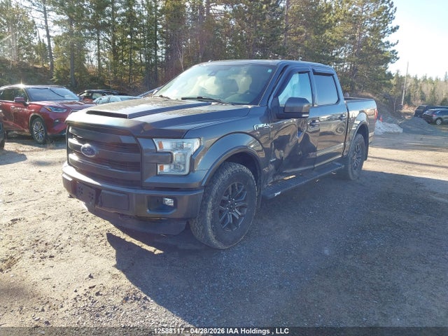 12588117 :رقم المزاد ، 1FTEW1EG3FFA27165 vin ، 2015 Ford F-150 Lariat مزاد بيع