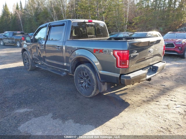 12588117 :رقم المزاد ، 1FTEW1EG3FFA27165 vin ، 2015 Ford F-150 Lariat مزاد بيع
