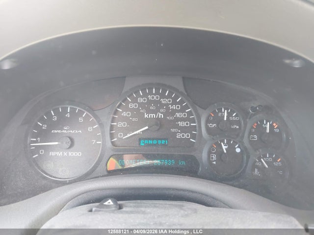 2002 Oldsmobile Bravada მანქანა იყიდება აუქციონზე, vin: 1GHDT13S822185816, აუქციონის ნომერი: 12588121