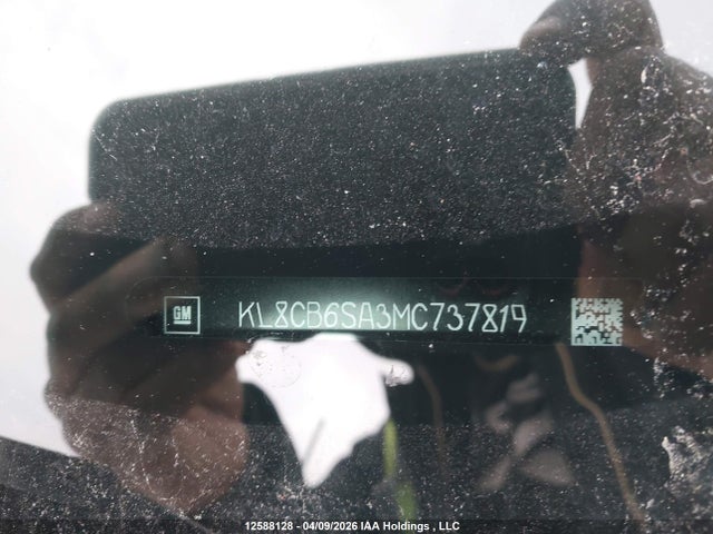 2021 Chevrolet Spark Ls მანქანა იყიდება აუქციონზე, vin: KL8CB6SA3MC737819, აუქციონის ნომერი: 12588128