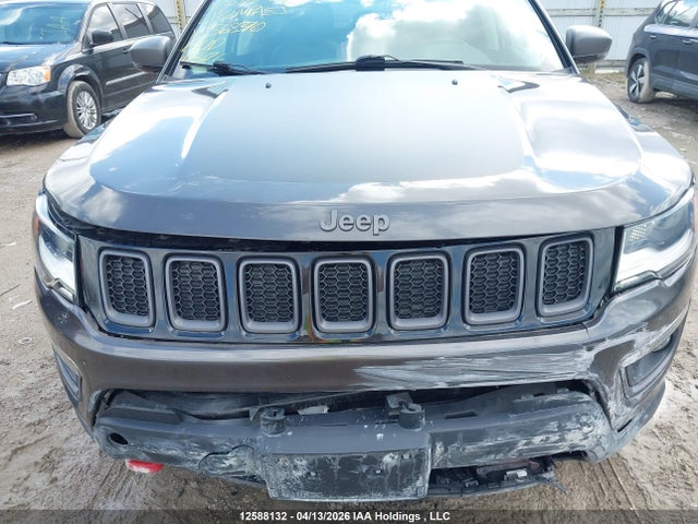 12588132 :رقم المزاد ، 3C4NJDDB1MT568370 vin ، 2021 Jeep Compass Trailhawk مزاد بيع
