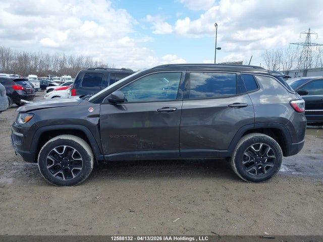 12588132 :رقم المزاد ، 3C4NJDDB1MT568370 vin ، 2021 Jeep Compass Trailhawk مزاد بيع
