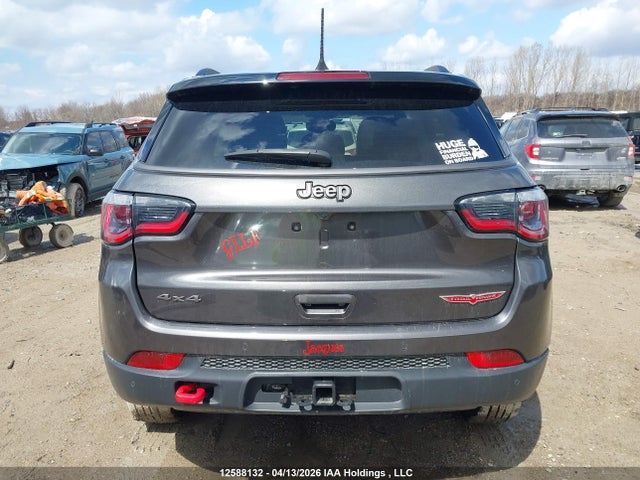 12588132 :رقم المزاد ، 3C4NJDDB1MT568370 vin ، 2021 Jeep Compass Trailhawk مزاد بيع