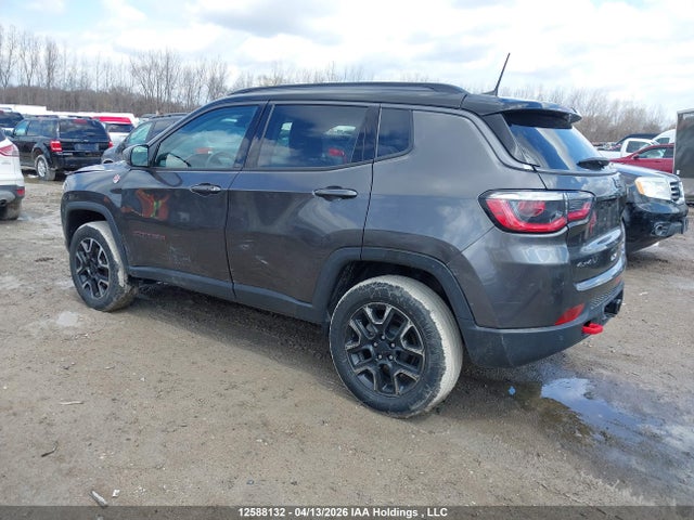 12588132 :رقم المزاد ، 3C4NJDDB1MT568370 vin ، 2021 Jeep Compass Trailhawk مزاد بيع