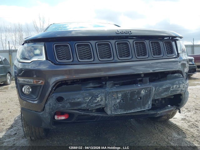12588132 :رقم المزاد ، 3C4NJDDB1MT568370 vin ، 2021 Jeep Compass Trailhawk مزاد بيع