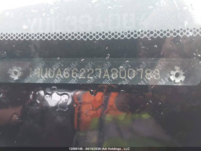 12588146 :رقم المزاد ، 19UUA66227A800783 vin ، 2007 Acura Tl مزاد بيع