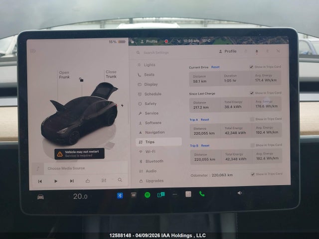 7SAYGDEF4NF398280 Tesla Model Y