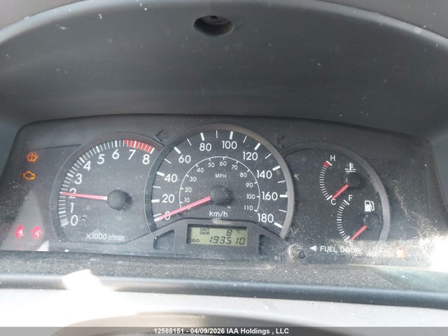 12588151 :رقم المزاد ، 2T1BR32EX3C757782 vin ، 2003 Toyota Corolla مزاد بيع