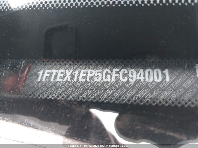 Продажа на аукционе авто 2016 Ford F-150 Xlt, vin: 1FTEX1EP5GFC94001, номер лота: 12588171
