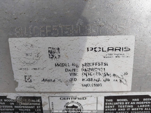 Polaris Voyageur 550 2022 SN1CFF5T5NC807795 Image 13