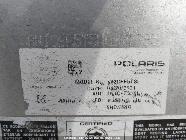 Polaris Voyageur 550 2022 SN1CFF5T5NC807795 Image 9
