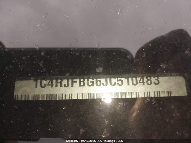 1C4RJFBG6JC510483 Jeep Grand Cherokee Limited