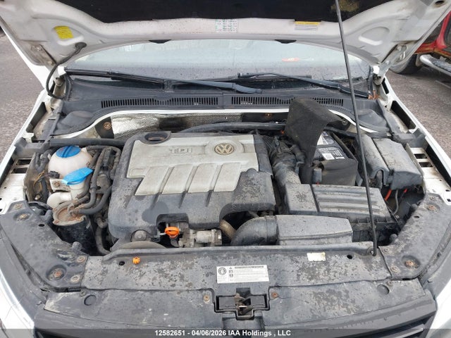 12582651 :رقم المزاد ، 3VWDL7AJ5BM053332 vin ، 2011 Volkswagen Jetta 2.0 Tdi Comfortline مزاد بيع