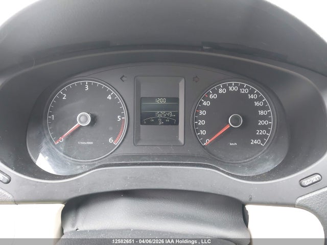 12582651 :رقم المزاد ، 3VWDL7AJ5BM053332 vin ، 2011 Volkswagen Jetta 2.0 Tdi Comfortline مزاد بيع