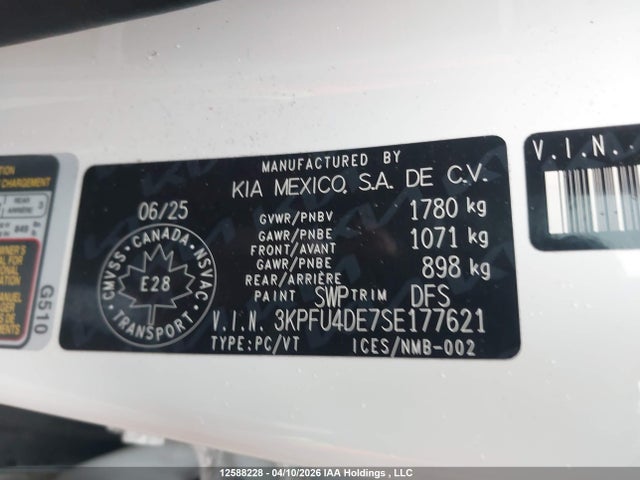 KIA K4 Ex/ex+ 2025 3KPFU4DE7SE177621 Image 9