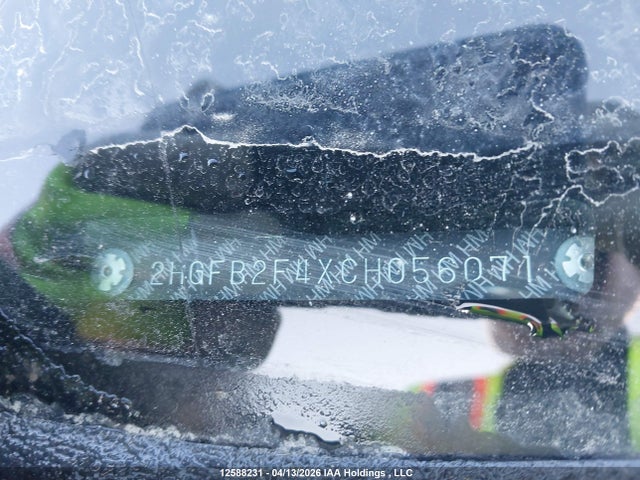 12588231 :رقم المزاد ، 2HGFB2F4XCH056071 vin ، 2012 Honda Civic Lx مزاد بيع