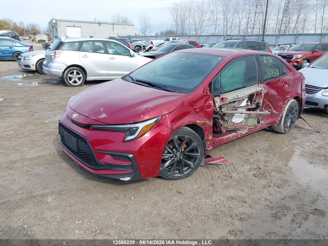12588239 :رقم المزاد ، 5YFB4MBEXSP227007 vin ، 2025 Toyota Corolla مزاد بيع