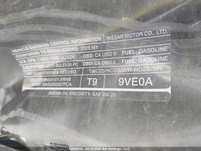 3N1CP5CV1SL484220 Nissan Kicks Play Sv