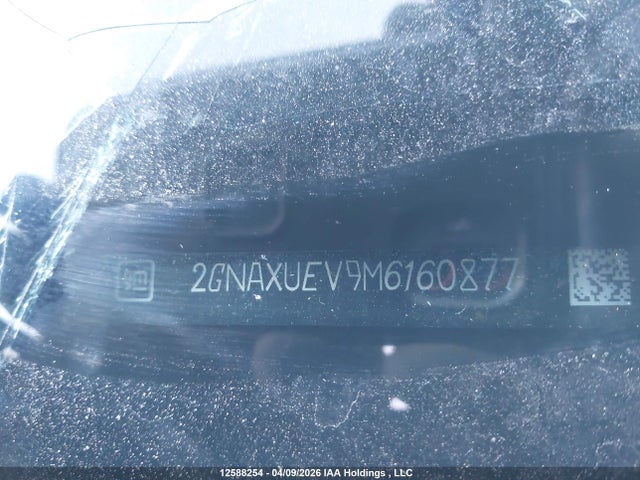 Aukcja sprzedaży 2021 Chevrolet Equinox Lt, vin: 2GNAXUEV9M6160877, numer aukcji: 12588254
