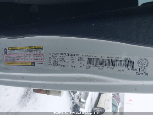 12588270 :رقم المزاد ، 1C4BJWFG1DL646004 vin ، 2013 Jeep Wrangler Unlimited Rubicon مزاد بيع