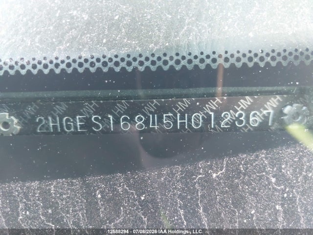 Продаж на аукціоні авто 2005 Honda Civic Ex, vin: 2HGES16845H012367, номер лоту: 12588294
