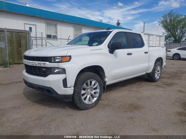 2021 Chevrolet Silverado K1500 Custom მანქანა იყიდება აუქციონზე, vin: 3GCUYBEF1MG234622, აუქციონის ნომერი: 12588309