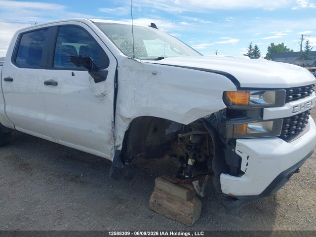 2021 Chevrolet Silverado K1500 Custom მანქანა იყიდება აუქციონზე, vin: 3GCUYBEF1MG234622, აუქციონის ნომერი: 12588309