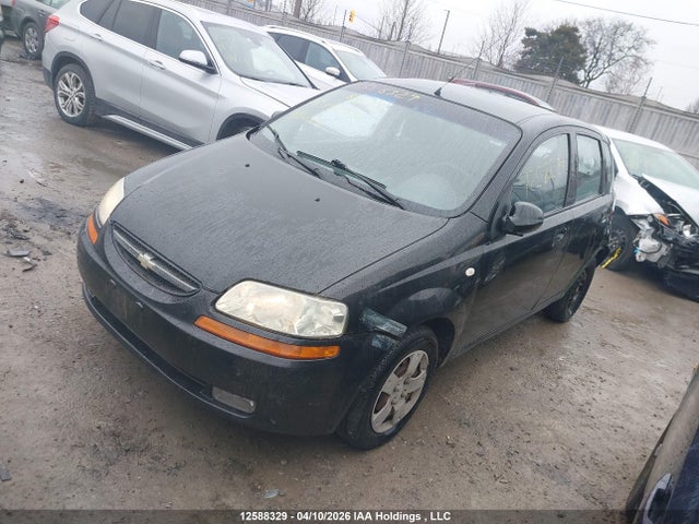 2005 Chevrolet Aveo მანქანა იყიდება აუქციონზე, vin: KL1TG69636B684145, აუქციონის ნომერი: 12588329