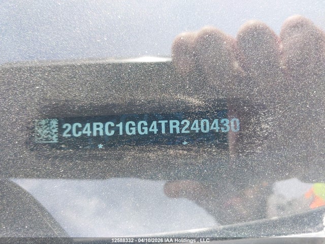 2026 Chrysler Pacifica Limited მანქანა იყიდება აუქციონზე, vin: 2C4RC1GG4TR240430, აუქციონის ნომერი: 12588332