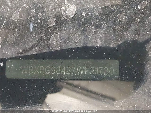 Продажа на аукционе авто 2007 Bmw X3 3.0si, vin: WBXPC93427WF21730, номер лота: 12588375