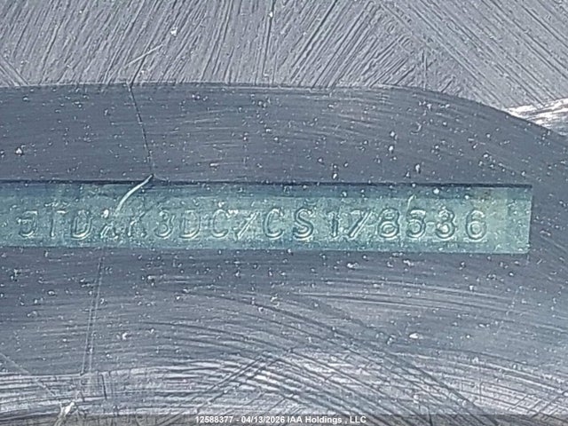 2012 Toyota Sienna Se 8 Passenger მანქანა იყიდება აუქციონზე, vin: 5TDXK3DC7CS178536, აუქციონის ნომერი: 12588377