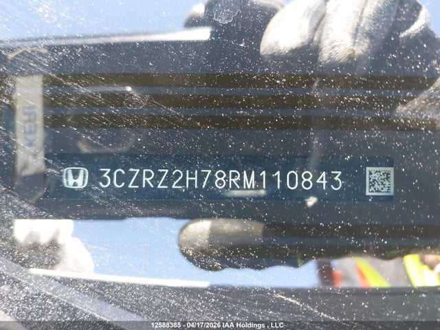 Auction sale of the 2024 Honda Hr-v Ex-l Navi, vin: 3CZRZ2H78RM110843, lot number: 12588385